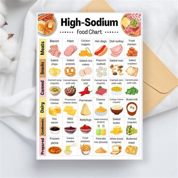 What everyday items contain sodium?