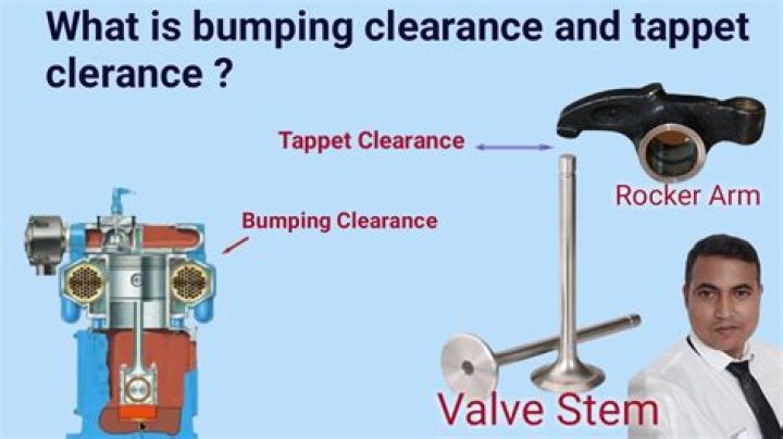What happens when bumping clearance is excessive