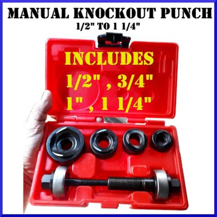 What is a knockout block used for