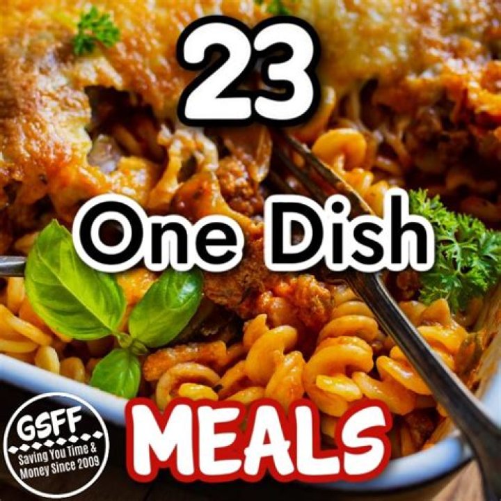 What is a one dish?
