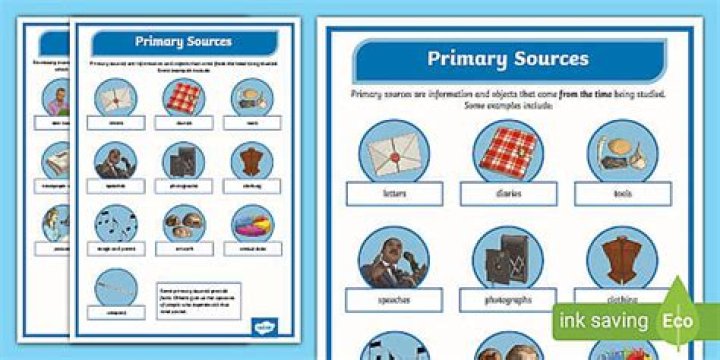 What is a primary source lesson