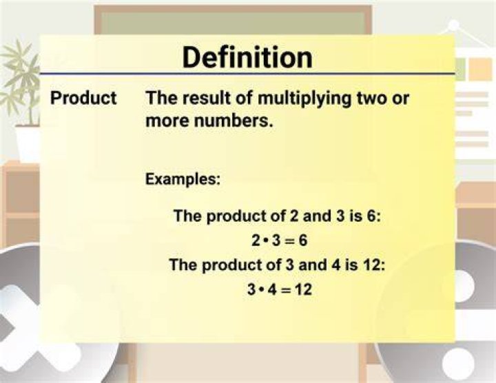 What is a product in math