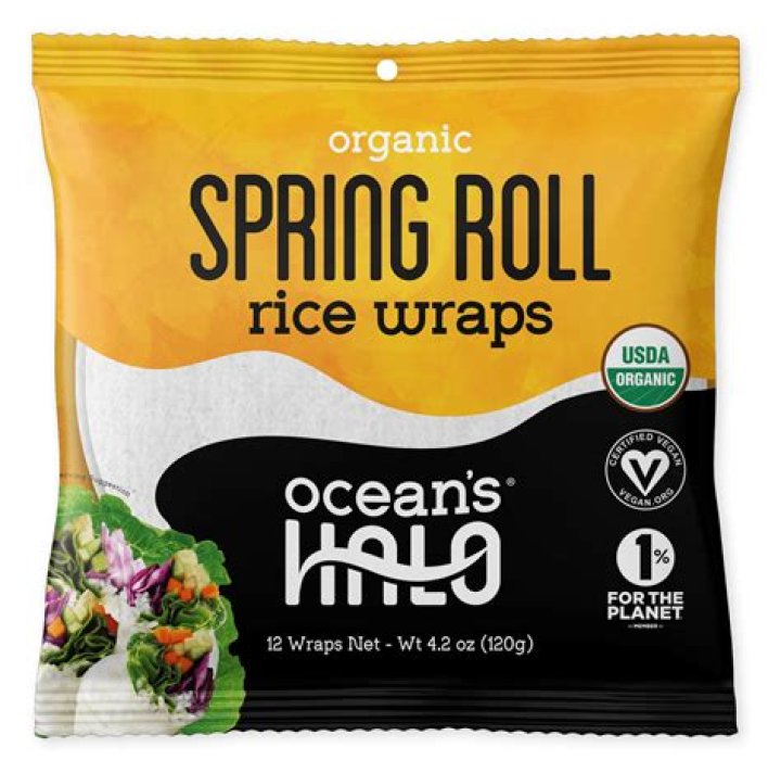 What is an egg roll wrapper made of?
