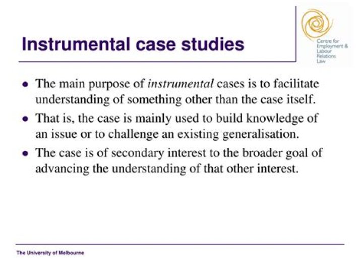 What is an instrumental case study