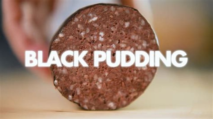 What is black pudding made off?