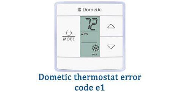What is E1 code on Dometic AC?