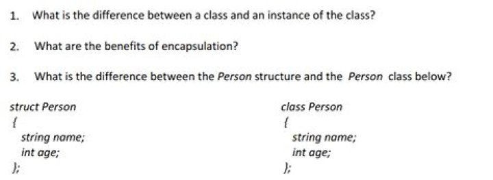 What is the difference between a class and an instance of the class