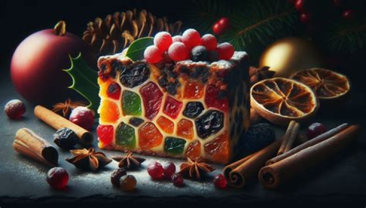 What is traditionally put inside a Christmas pudding?