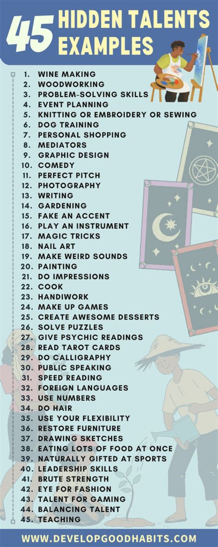 What is your hidden talent example