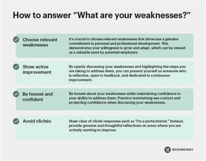 What is your weakness best answer