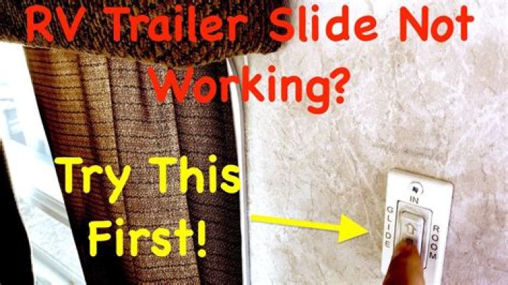 What to do when your slideout is not working?
