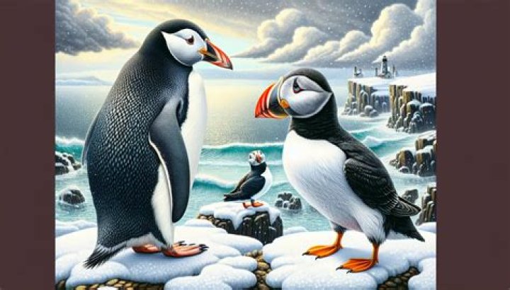 Whats the difference between a puffin and a penguin