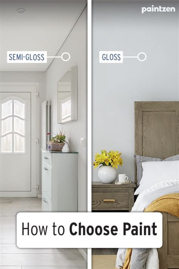 Whats the difference between semi gloss and high gloss paint