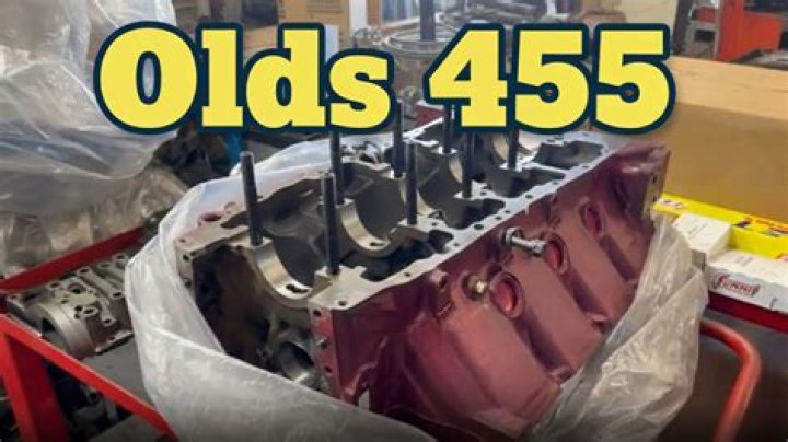 When did the Oldsmobile 455 engine get rebuilt?