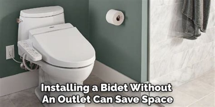 Where do the bidet outlets go?