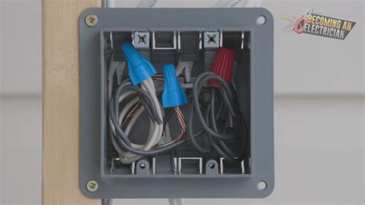 Where does the connector go on an electrical splice?