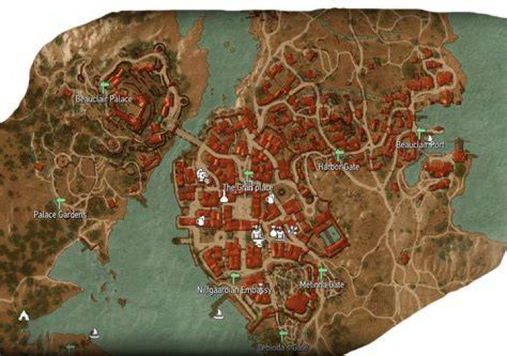 Where is Beauclair Witcher 3