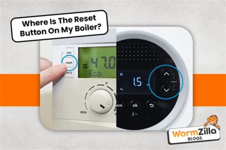 Where is the reset button on a Onan generator?