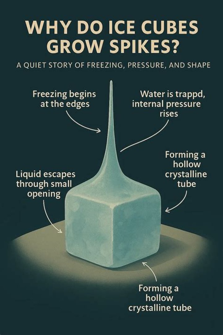 Why are my ice cubes wet?