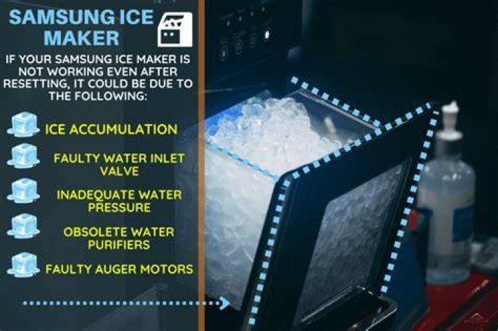 Why did my Samsung ice maker stop working?