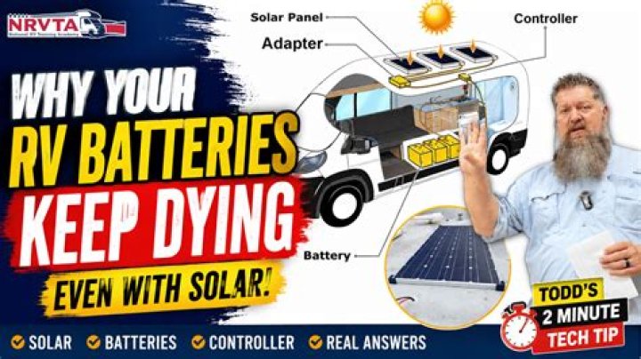 Why do my RV batteries keep going dead?