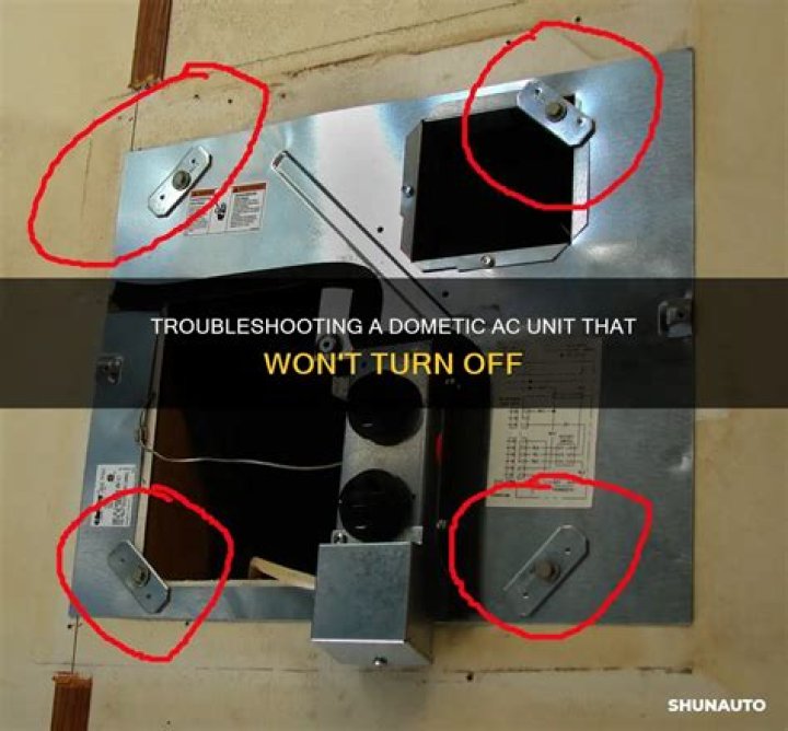 Why does my dometic AC keep turning off?