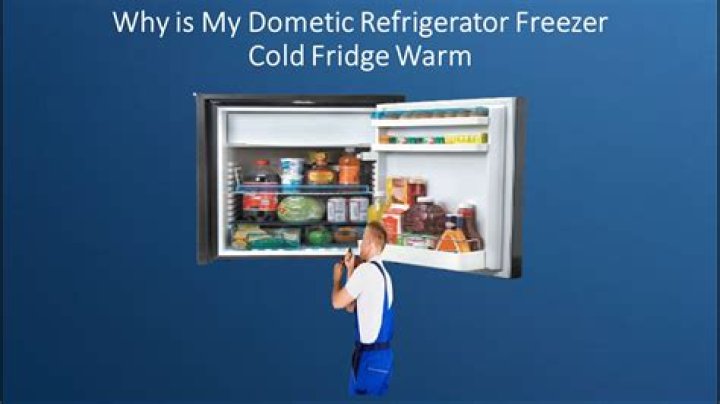 Why does my Dometic refrigerator run without propane?