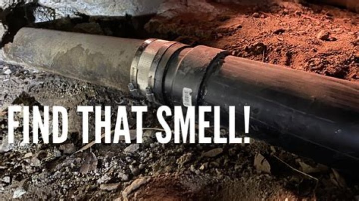 Why does my front yard smell like sewer?