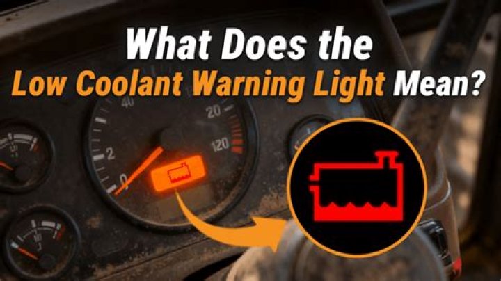 Why does my low coolant light came on when its full?