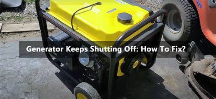 Why does my Onan generator keeps shutting off?
