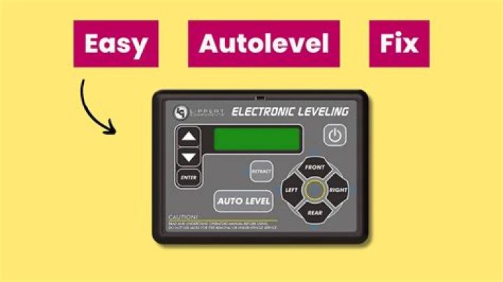 Why is my Lippert 6 point leveling system reset?