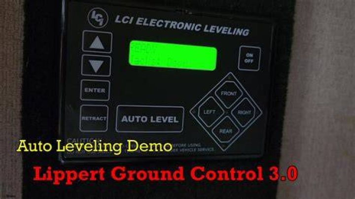 Why is my Lippert ground control leveling not working?