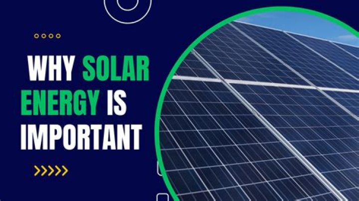 Why solar cooking is important